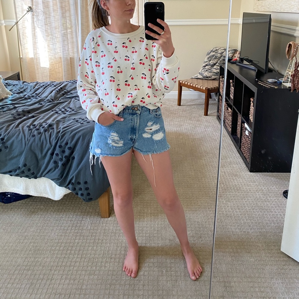 Levi’s denim shorts